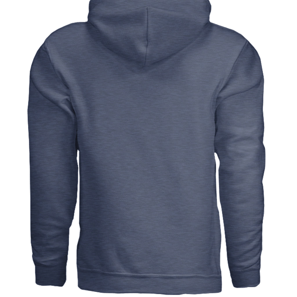 Heather Sport Dark Navy - G185 - BACK